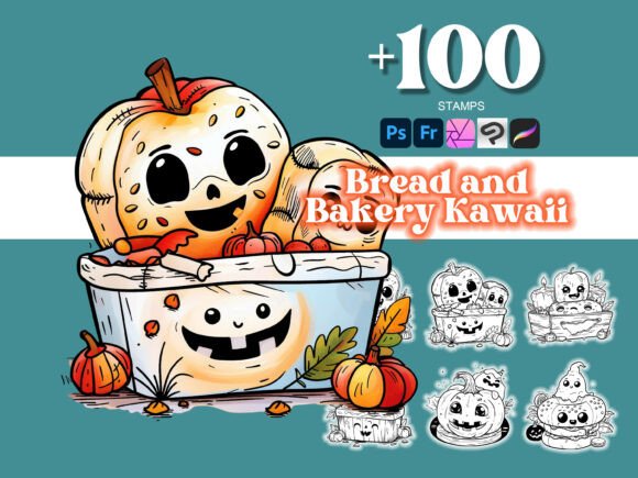 100 Bread Bakery Halloween Photoshop: Creative Execution Made Easier