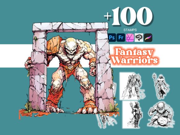 100 Fantasy Warriors Photoshop: Strategic Design Tools for Long-Term Creative Impact