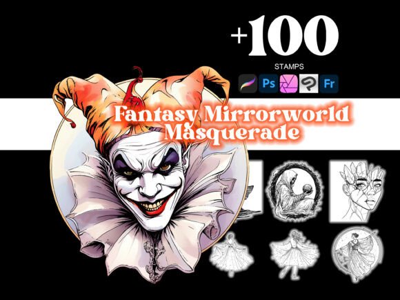100 Mirrorworld Masquerade Procreate: Creative Inspiration for Artists Across Industries