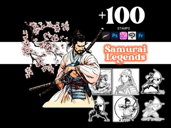 100 Samurai Legends Warriors Procreate: A Strategic Tool for Creative Professionals