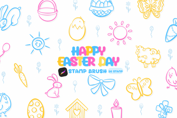 Happy Easter Day: A Creative Celebration with Procreate Brushes