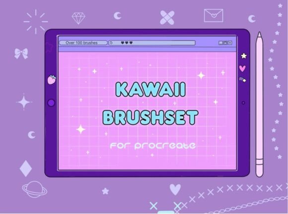 Procreate Kawaii Brush Set: A Playful Toolkit for Digital Artists