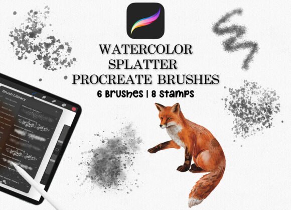 Procreate Watercolor Splatter Brush Set: Elevating Digital Art with Authentic Texture